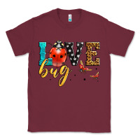 Burgundy love bug lady bug Classic Tee - LillyAllenDesigns
