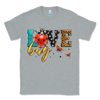 Heather Grey love bug lady bug Classic Tee - LillyAllenDesigns