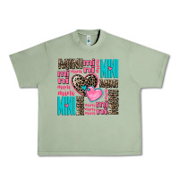 Oil Green mini mini mini with hearts Urban Heavy Tee - AdoDesignShop