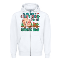 White i will get over it i just need to be dramatic firs Zipper Hoodie - MaliasSmallBusiness