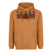 Meerkat Mom with Floral Aztec and Leopard Background Heavyweight Hoodie - Bettercallsaul