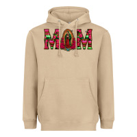 Mushroom Mom with Floral Aztec and Leopard Background Heavyweight Hoodie - Bettercallsaul