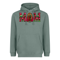Sage Mom with Floral Aztec and Leopard Background Heavyweight Hoodie - Bettercallsaul