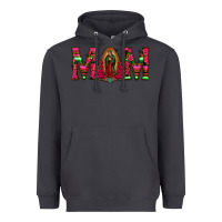 Smoke Mom with Floral Aztec and Leopard Background Heavyweight Hoodie - Bettercallsaul