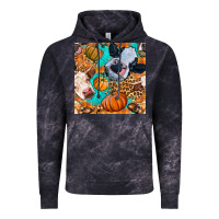 Cloud Black autumn cows seamless pattern Vintage Hoodie - BundleAndBundleShop