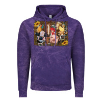 Cloud Purple western farm animals Vintage Hoodie - RanaPortraitStore