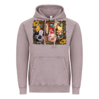 Vintage Zinc western farm animals Vintage Hoodie - RanaPortraitStore