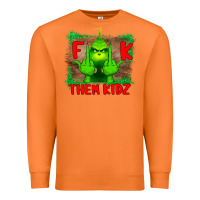 Carrot Fuck Them Kids Grinch Premium Sweatshirt - Bettercallsaul