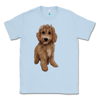 Dusty Blue maltipoo Classic Tee - BarkalooDesign