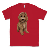 Red maltipoo Classic Tee - BarkalooDesign