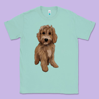 Maltipoo Classic Tee Designed By Barkaloodesign
