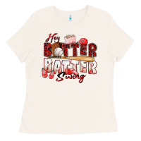 Bone hey batter batter swing baseball Ladies Tee - Zillion Design Studio