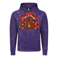 Cloud Purple valentines red angus rainbow Vintage Hoodie - JahusDesignShop