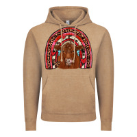 Vintage Coffee valentines red angus rainbow Vintage Hoodie - JahusDesignShop