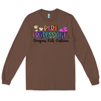 Chestnut paraprofessional Long Sleeve Tee - MaliasSmallBusiness