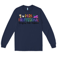 Navy paraprofessional Long Sleeve Tee - MaliasSmallBusiness