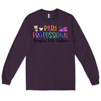 Plum paraprofessional Long Sleeve Tee - MaliasSmallBusiness