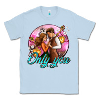 Dusty Blue only you and couple with keys Classic Tee - AdoDesignShop