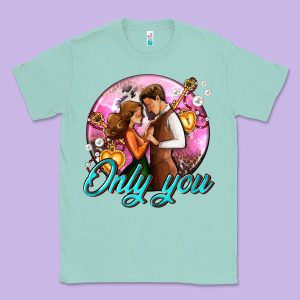 Only You And Couple With Keys Classic Tee Designed By Adodesignshop