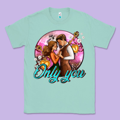 Only You And Couple With Keys Classic Tee Designed By Adodesignshop