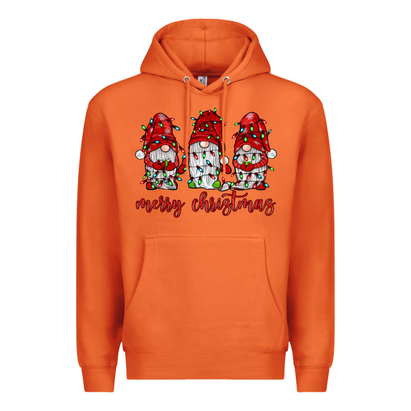 Merry Christmas Gnome With Christmas Lights Premium Hoodie by JahusDesignShop | Teevron