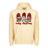 Pina Colada merry christmas gnome with christmas lights Premium Hoodie - JahusDesignShop