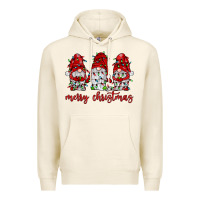 Tofu merry christmas gnome with christmas lights Premium Hoodie - JahusDesignShop