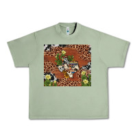 Oil Green texas cactus Urban Heavy Tee - AdoDesignShop