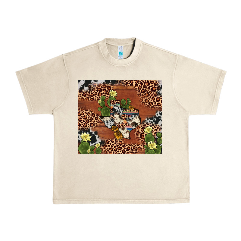 Texas Cactus Urban Heavy Tee by AdoDesignShop | Teevron