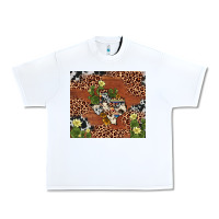 White texas cactus Urban Heavy Tee - AdoDesignShop