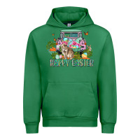 Emerald Happy Easter Day Urban Hoodie - CowGirlArtShop