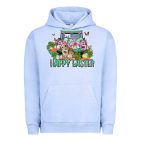Pigment Grape Ice Happy Easter Day Urban Hoodie - CowGirlArtShop