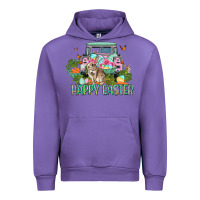 Tulip Happy Easter Day Urban Hoodie - CowGirlArtShop