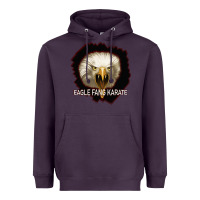 Plum Eagle Fang Karate Heavyweight Hoodie - Bettercallsaul