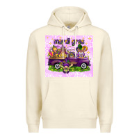 Sandshell Mardi Gras with gnomes Premium Hoodie - NancyCooperArtShop