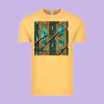 Aztec And Arrow Vintage Tee Designed By Bundleandbundleshop