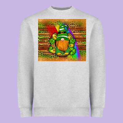 St Patricks Gnomes Rainbow Heavyweight Sweatshirt Designed By Artiststas