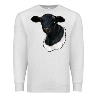 Oatmeal Heather dorper sheep Premium Sweatshirt - RanaPortraitStore