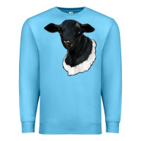 Ocean Blue dorper sheep Premium Sweatshirt - RanaPortraitStore