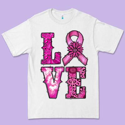 Cancer Love Premium Tee Designed By Ranaportraitstore
