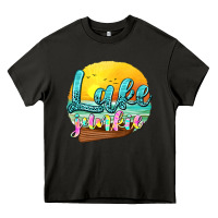 Asphalt lake junkie Heavy Core Tee - texasbilliewilder