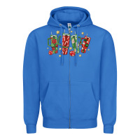 True Royal Christmas cups Zipper Hoodie - MaliasSmallBusiness