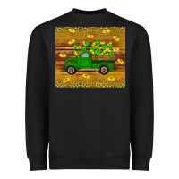Black St Patricks day truck Heavyweight Sweatshirt - Artiststas
