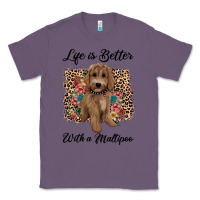 Lavender life is better with a maltipoo Classic Tee - BarkalooDesign