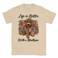 Mushroom life is better with a maltipoo Classic Tee - BarkalooDesign