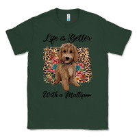 Sports Green life is better with a maltipoo Classic Tee - BarkalooDesign