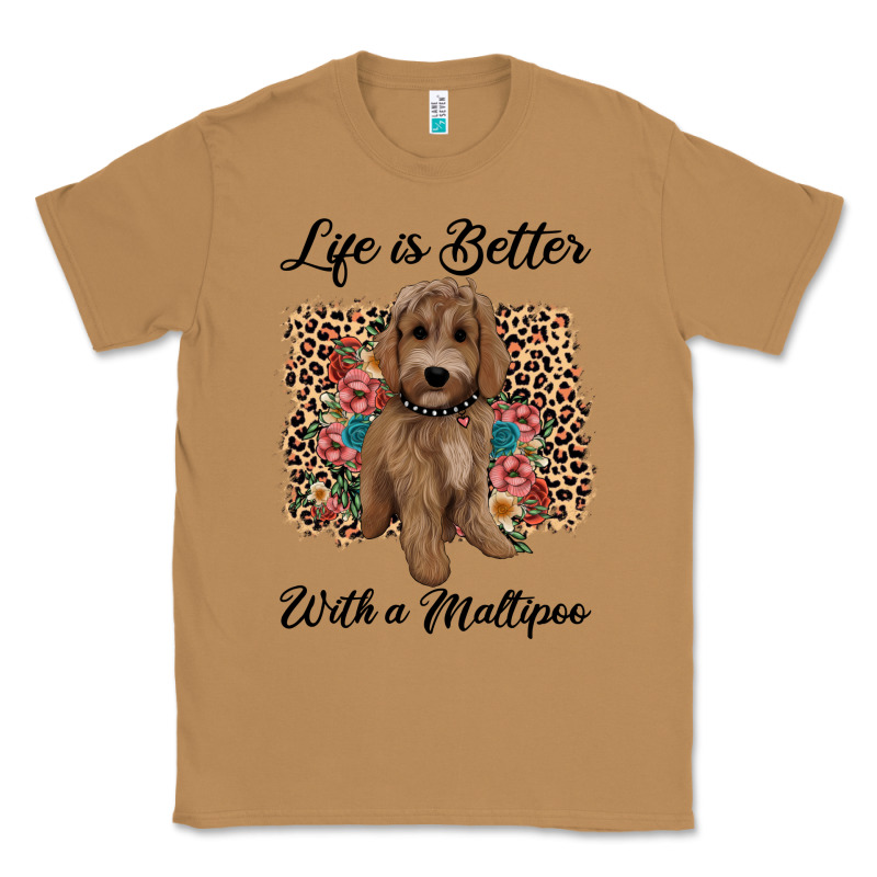 Life Is Better With A Maltipoo Classic Tee by BarkalooDesign | Teevron
