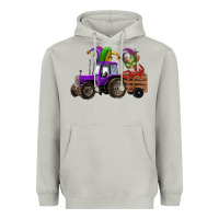 Moon Dust mardi gras mask crawfish farm tractor Heavyweight Hoodie - RanaPortraitStore
