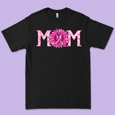 Breast Cancer Mom Premium Tee Designed By Ranaportraitstore