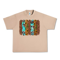 Burro sunflower cactus leopard brushstroke Urban Heavy Tee - AdoDesignShop